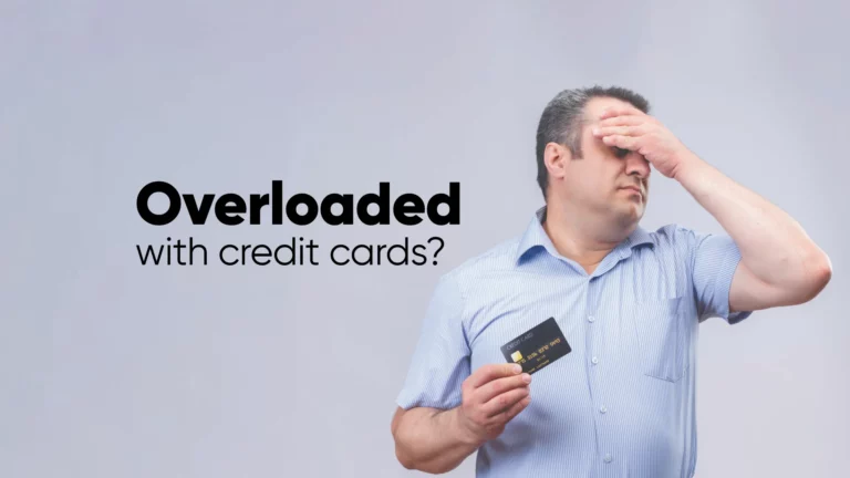 Overloaded with credit cards_
