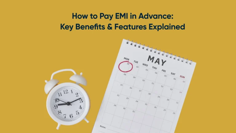 How to Pay EMI in Advance