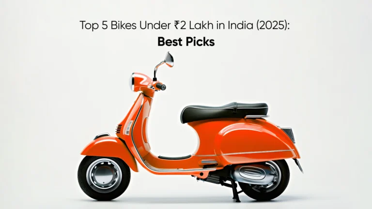 Top 5 Bikes Under ₹2 Lakh in India (2025)